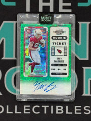 2022 Panini Contenders Optic Trey McBride Green Pulsar Auto /30