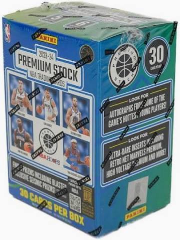 2023-24 Panini Premium Stock NBA Blaster Box