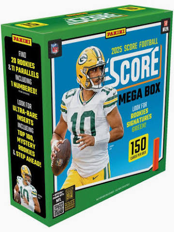 2025 Panini Score 150 Cards Mega Box