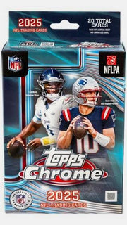 2025 Topps Chrome NFL Hanger Box