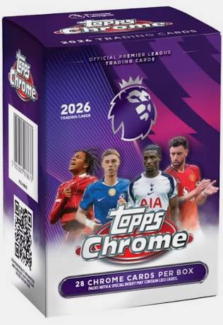 2026 Topps Chrome English Premier League Blaster Box