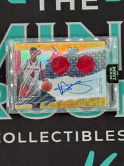 2024-25 Bowman U Best Prospect Dual Relic Auto Ace Bailey Yellow /50