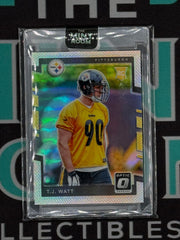 2017 Donruss Optic T.J. Watt Rookie Holo Prizm