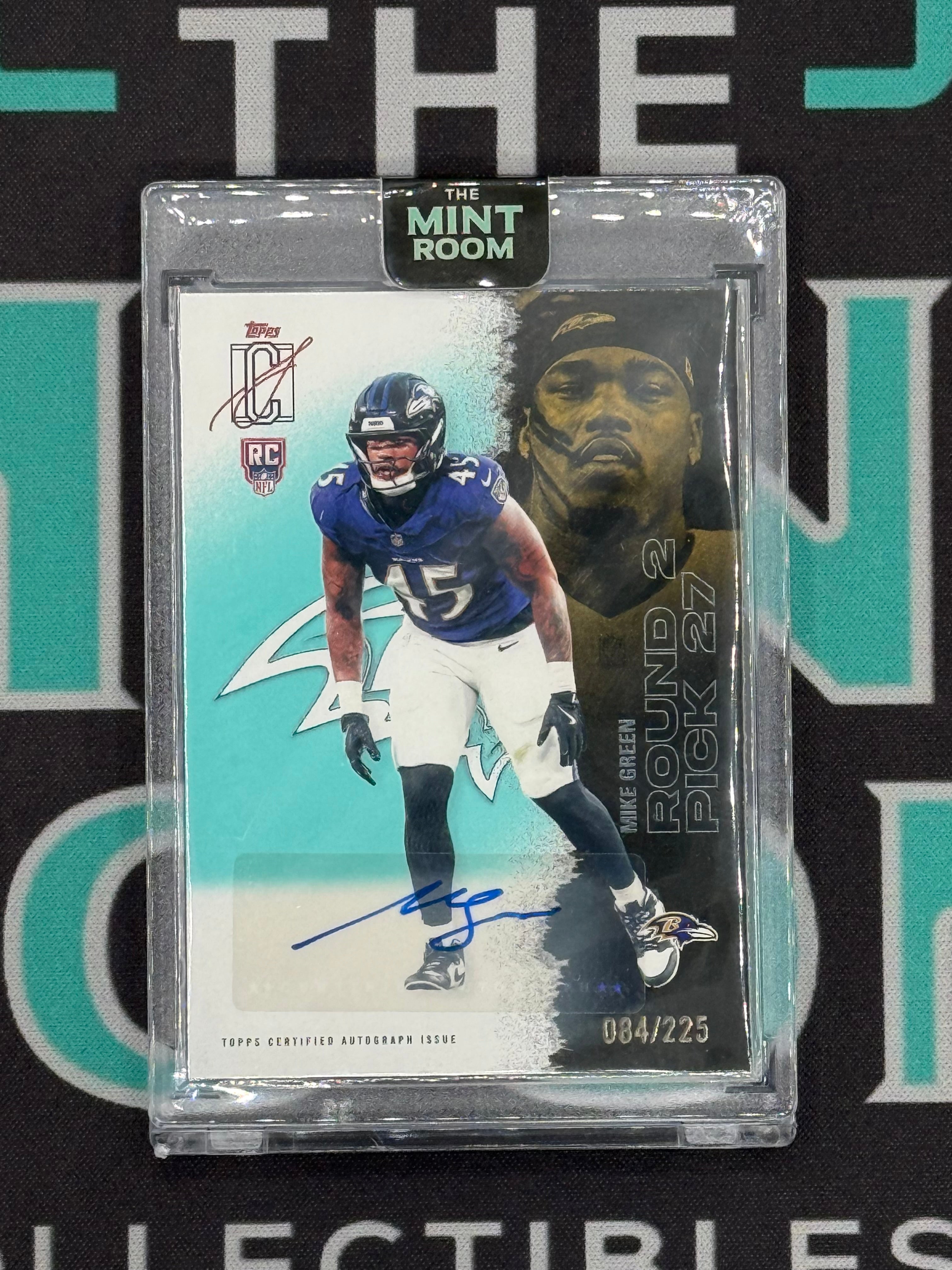 2025 Topps Signature Class Mike Green Rookie Auto /225