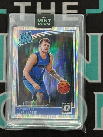 2018 Optic Luka Doncic Rated Rookie Shock Prizm