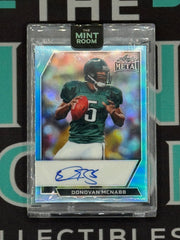 2026 Leaf Metal Donovan McNabb Auto Blue Parallel Auto /7
