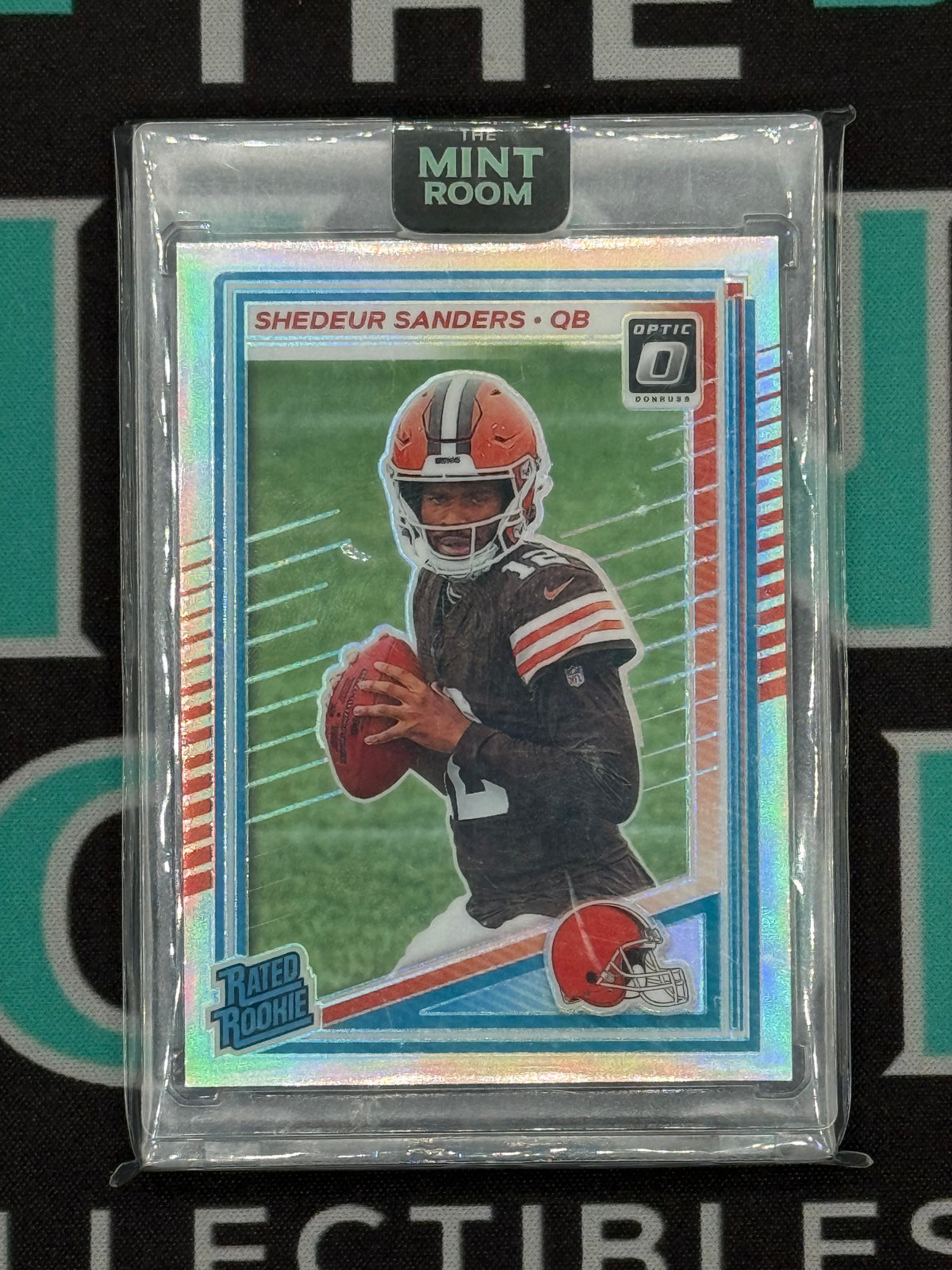 2025 Panini Optic Shedeur Sanders Rated Rookie Holo
