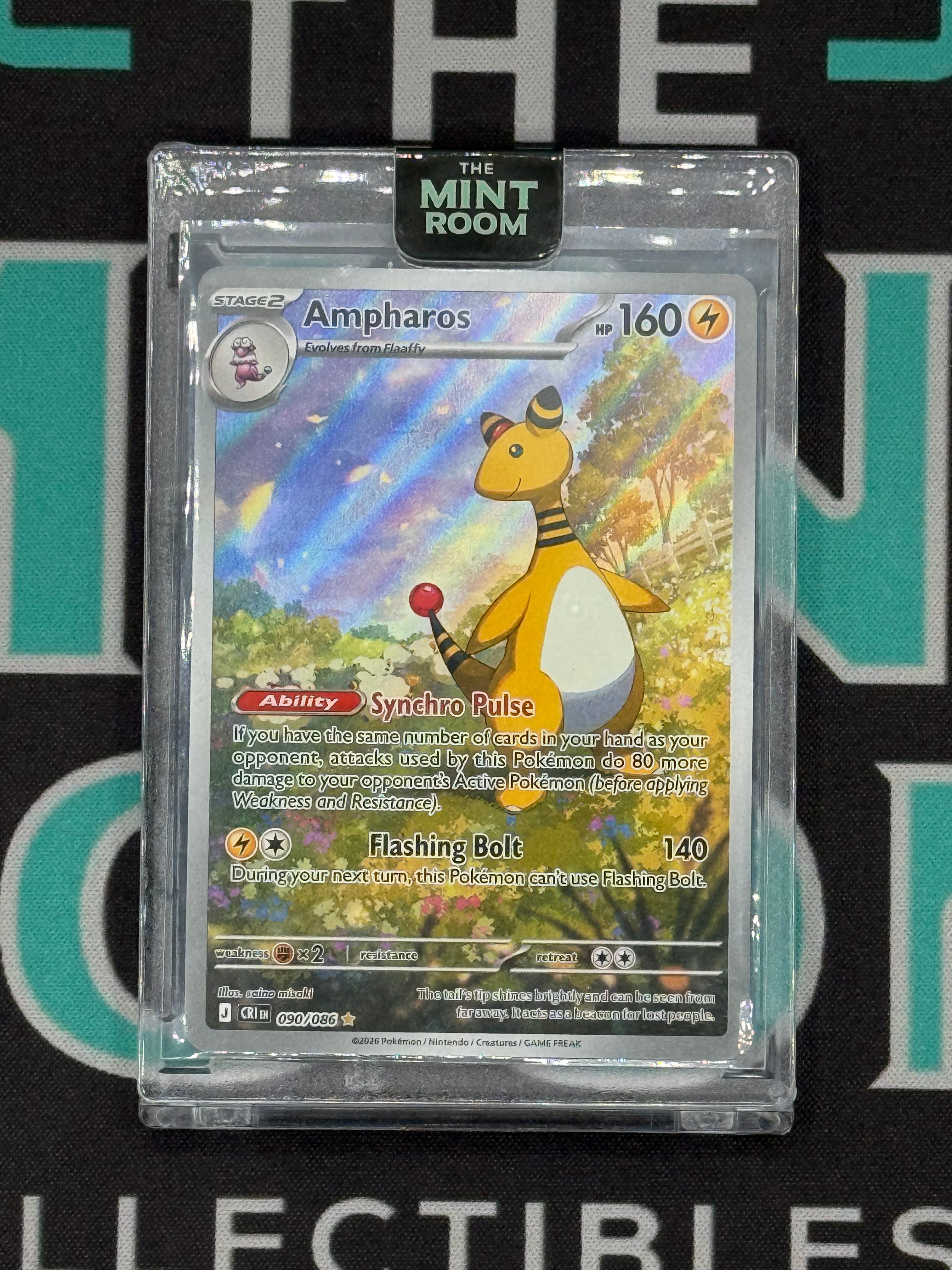 2026 Chaos Rising Ampharos - 090/086