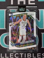 2025 Prizm WNBA Paige Bueckers White Seismic RC