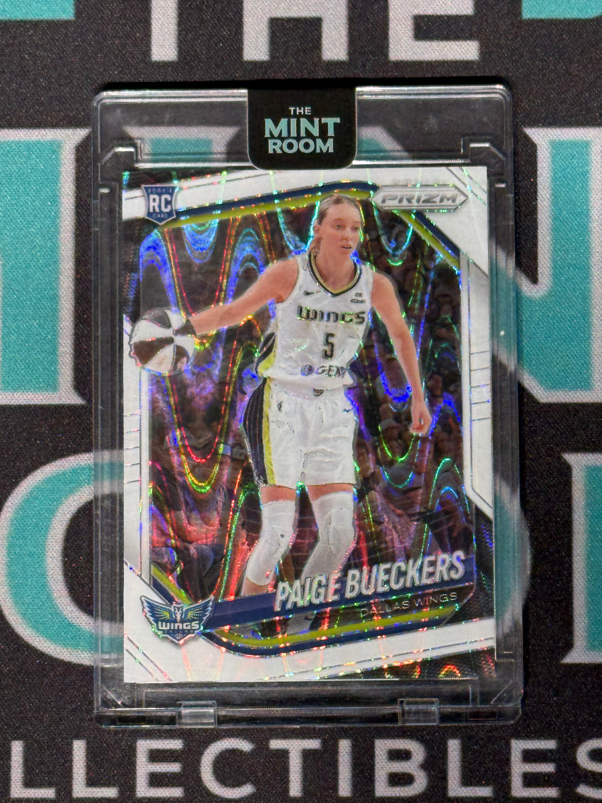 2025 Prizm WNBA Paige Bueckers White Seismic RC