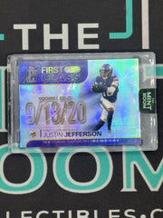2025 Topps Signature Class Justin Jefferson First Class Rookie Debut