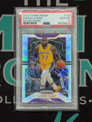 2019 Panini Prizm LeBron James Silver Prizm PSA 10