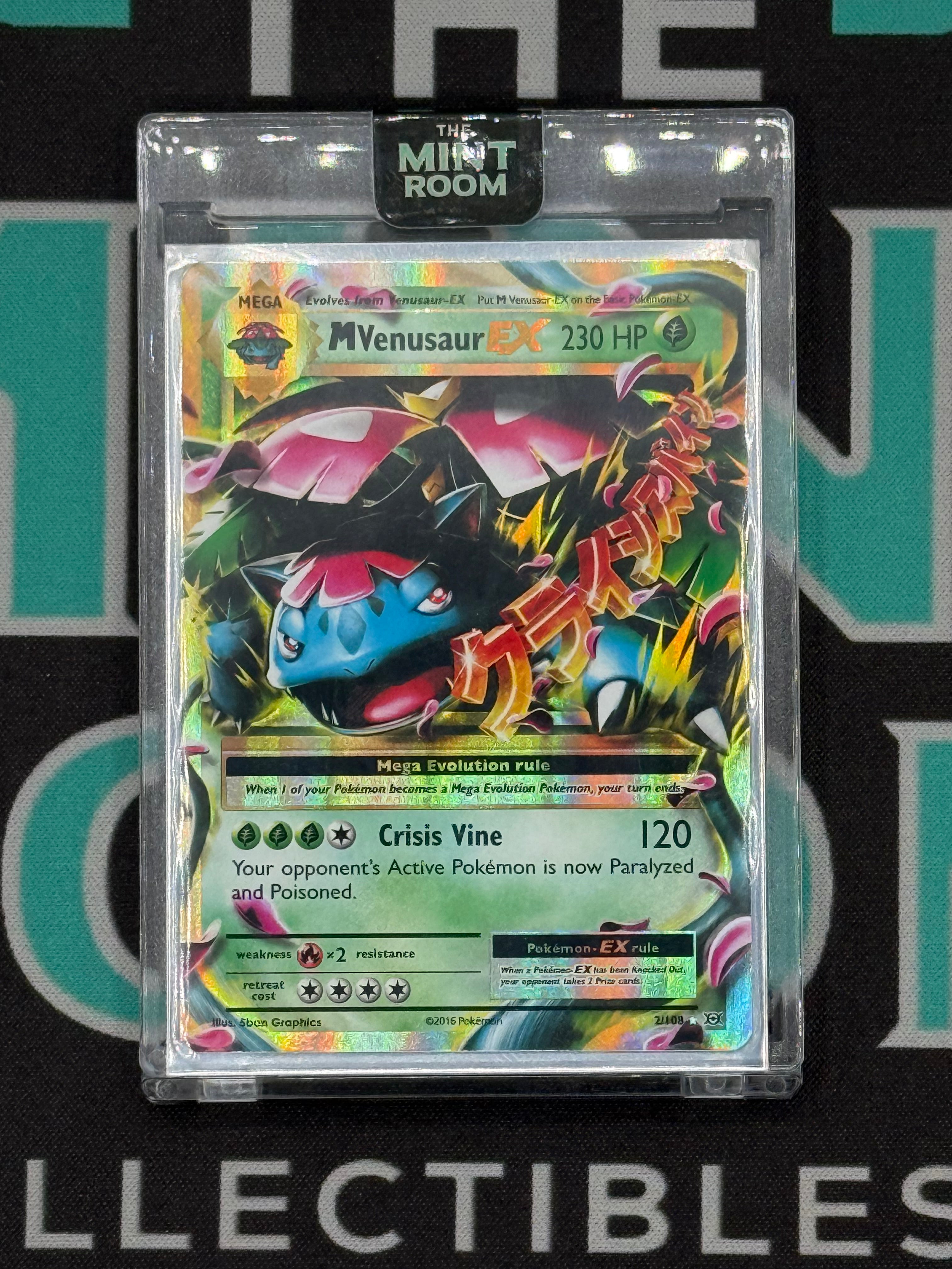 2016 Pokémon XY-Evolutions M Venusaur EX -2/108
