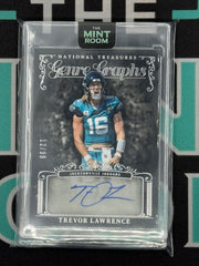 2025 National Treasures Trevor Lawrence Genre Graphs Auto /99
