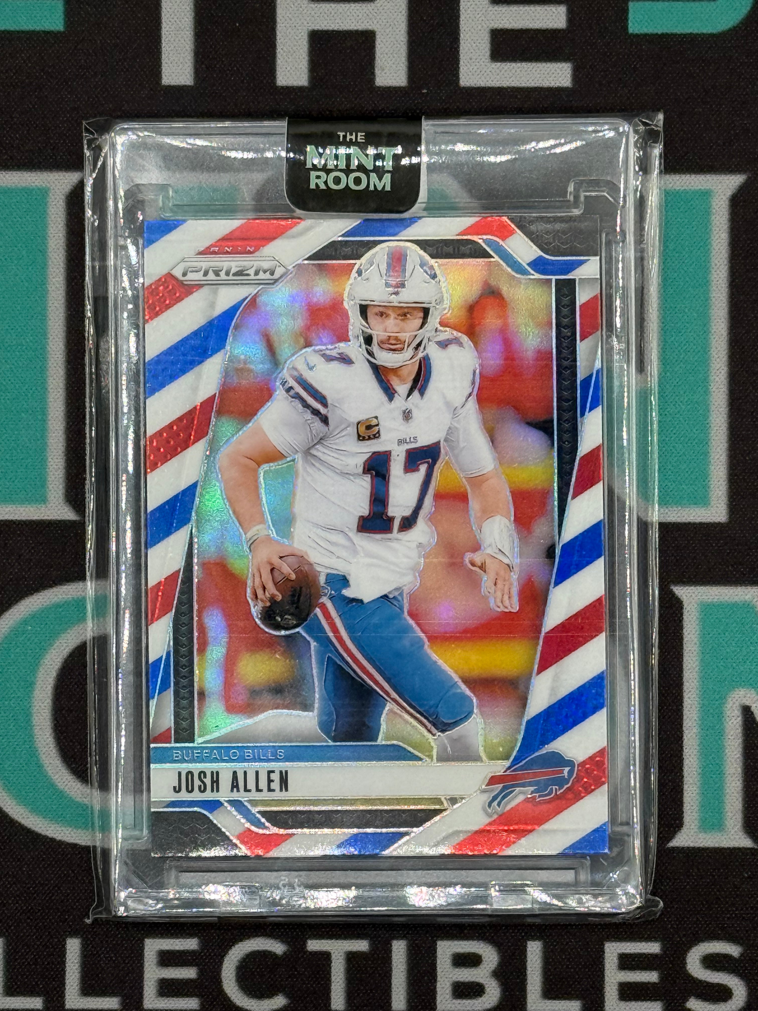 2024 Panini Prizm Josh Allen Red White & Blue Prizm