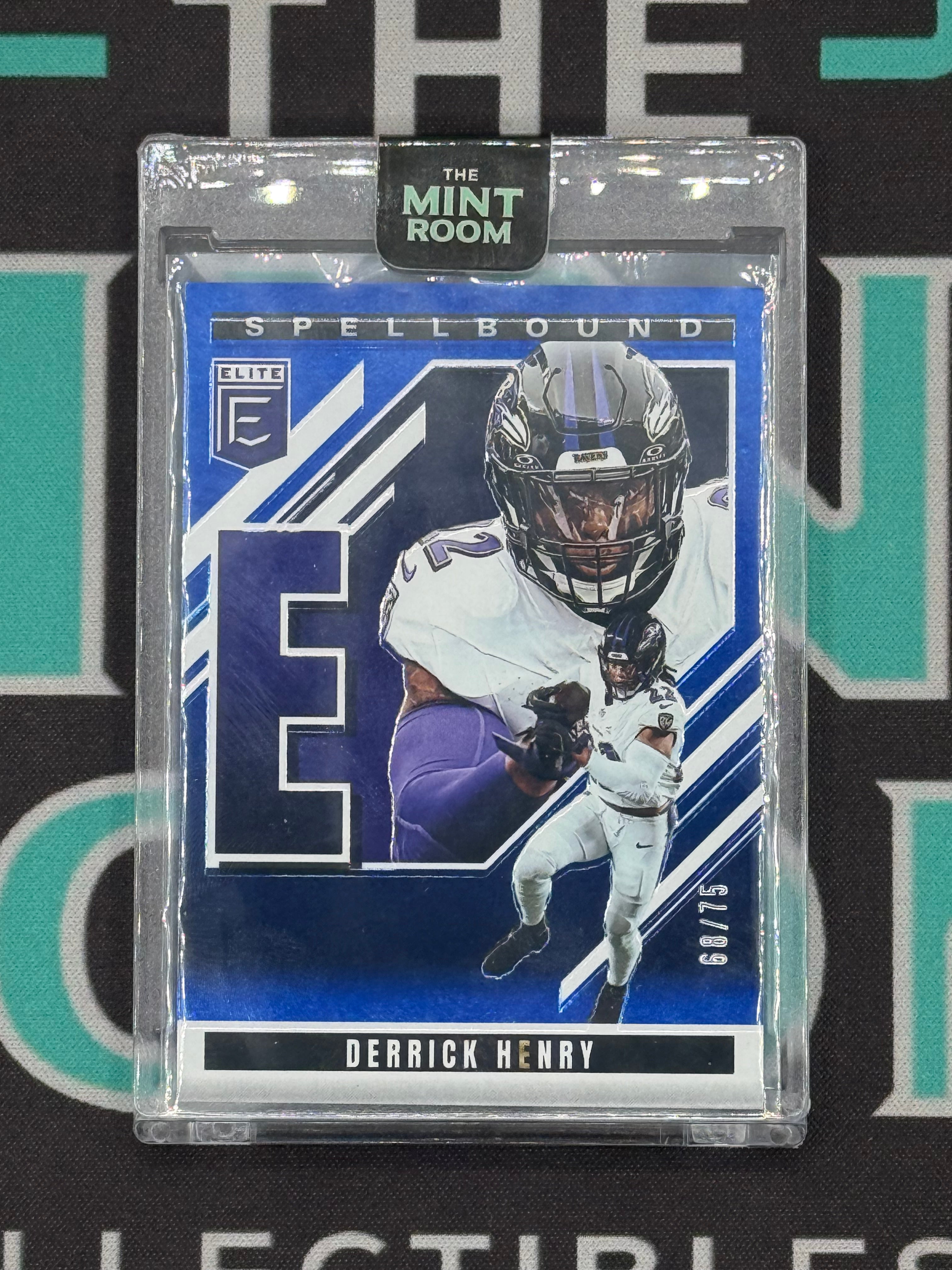 2025 Panini Donruss Elite Spellbound Derrick Henry /75