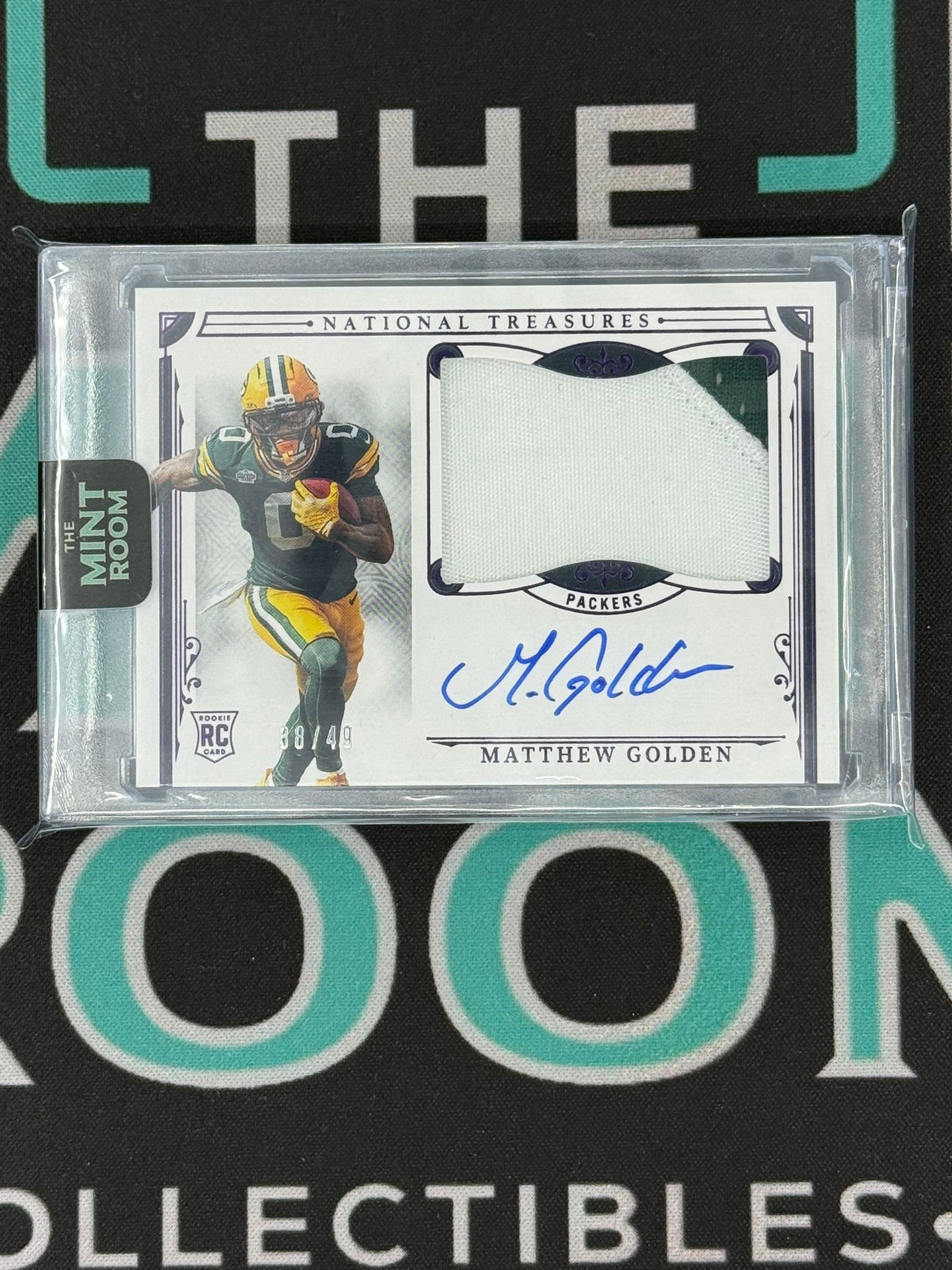 2025 National Treasures Matthew Golden Rookie Patch Auto /49