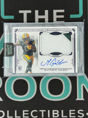 2025 National Treasures Matthew Golden Rookie Patch Auto /49
