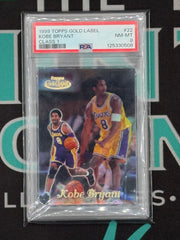 1999 Topps Gold Label Kobe Bryant Class 1 PSA 8