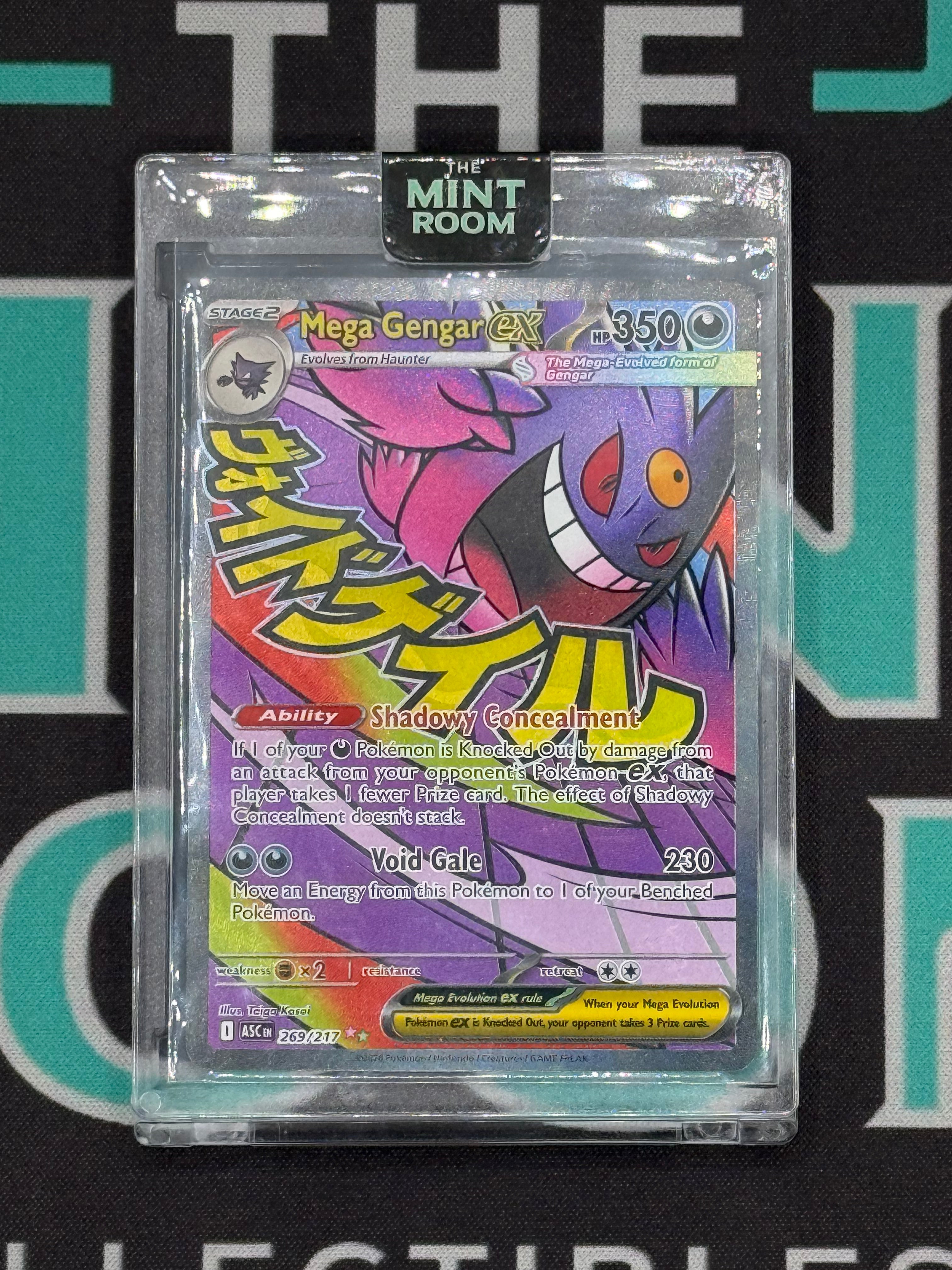 2026 Pokémon Ascended Heroes Mega Gengar ex -269/217