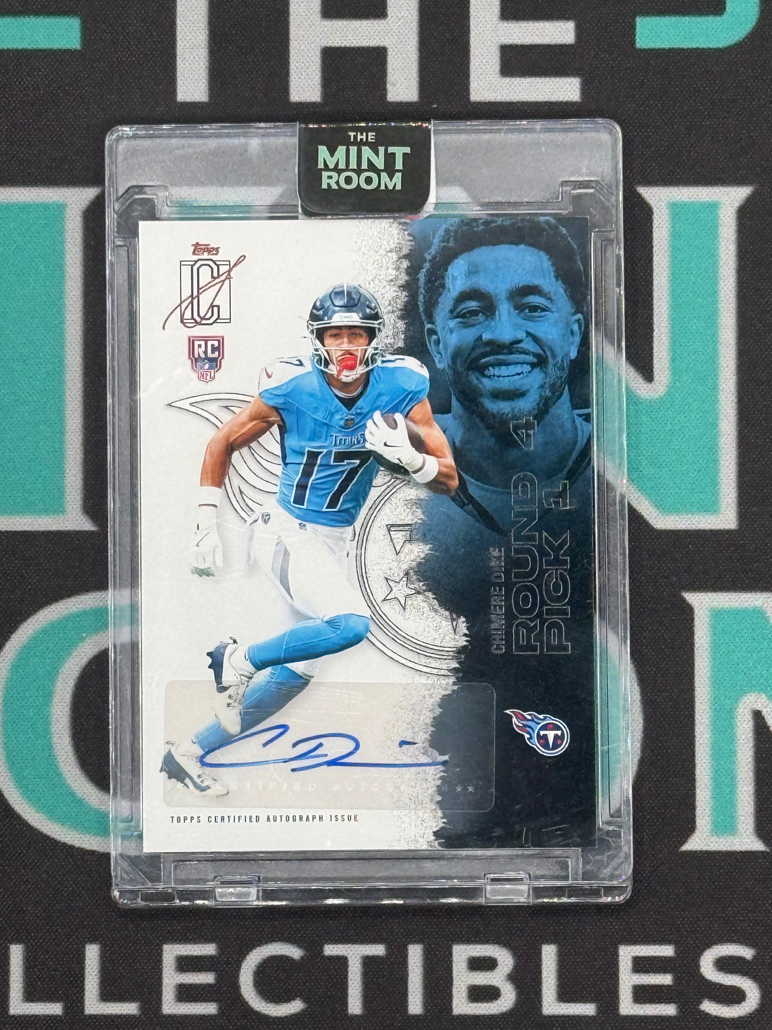 2025 Topps Signature Class Chimere Dike Rookie Auto