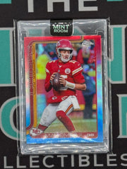 2025 Topps Chrome Patrick Mahomes II Red Refractor