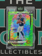 2024 Panini Prizm Caleb WIlliams Neon Green Pulsar Rookie