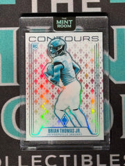 2024 Panini Phoenix Brian Thomas Jr. Contours Purple /80