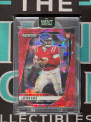 2025 Prizm Draft Picks Jaxon Dart Red Ice Rookie