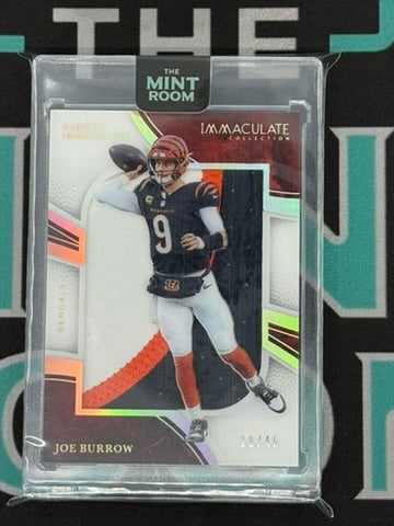 2025 Immaculate Joe Burrow Patch /49