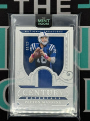 2025 National Tresures Payton Manning Century Material /99