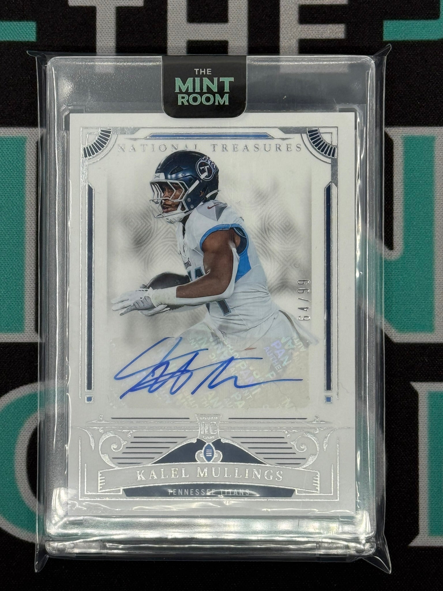 2025 National Treasures Kalel Mullings Rookie Auto /99