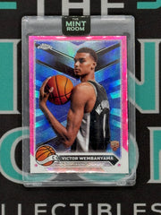 2023 Topps Chrome Victor Wembanyama Rookie Pink Refractor