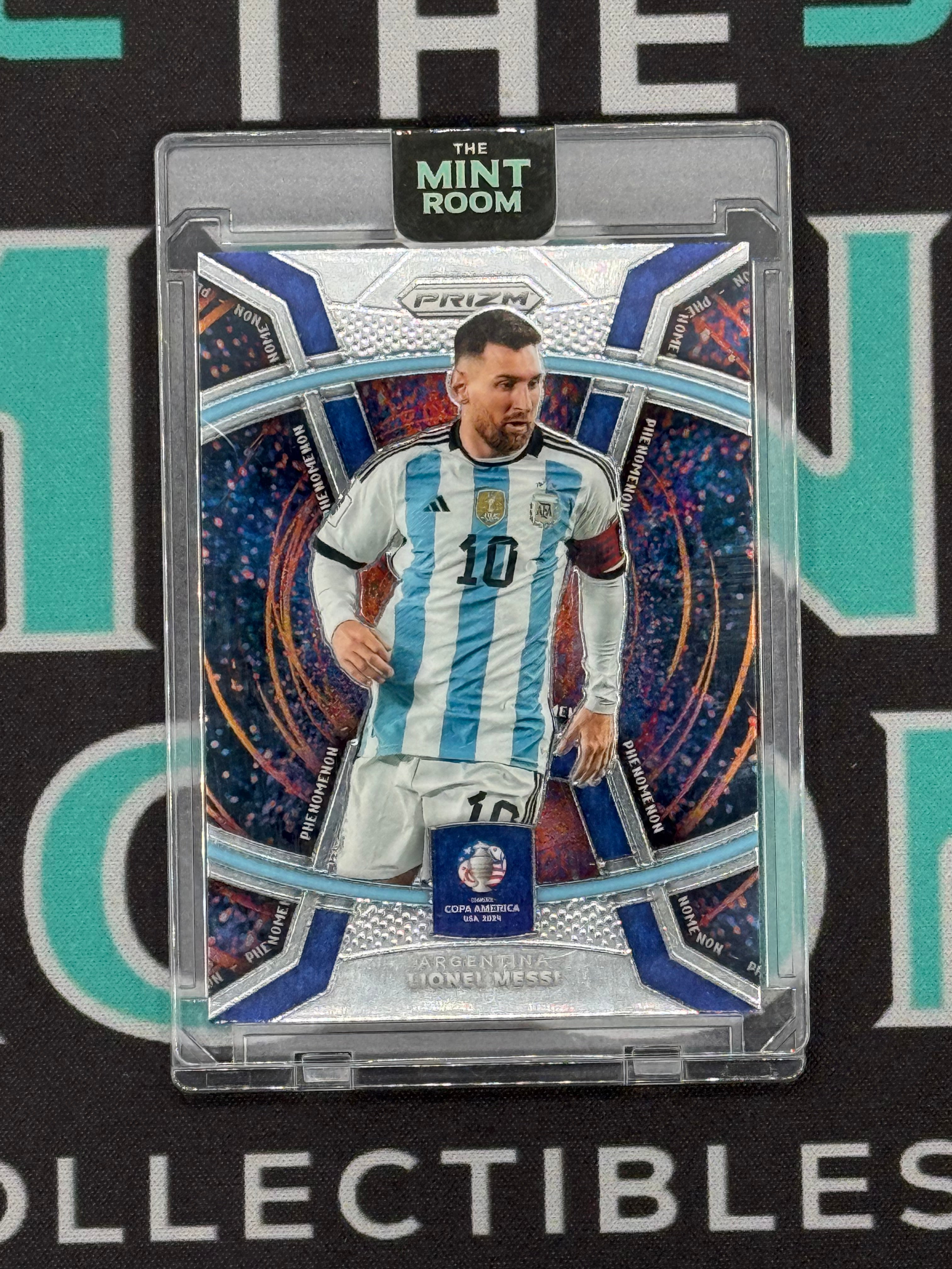 2024 Panini Prizm Conmebol Copa America Lionel Messi Phenomenon