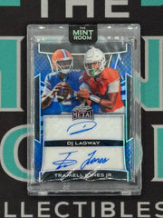 2025 Leaf Metal DJ Lagway / Tramell Jones Jr. Dual Auto Gold Mojo Parallel /20