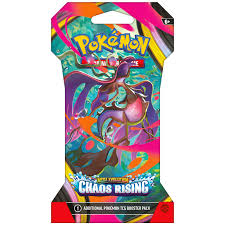 Pokemon Scarlet & Violet Chaos Rising Sleeved Booster Pack