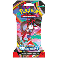 Pokemon Scarlet & Violet Chaos Rising Sleeved Booster Pack