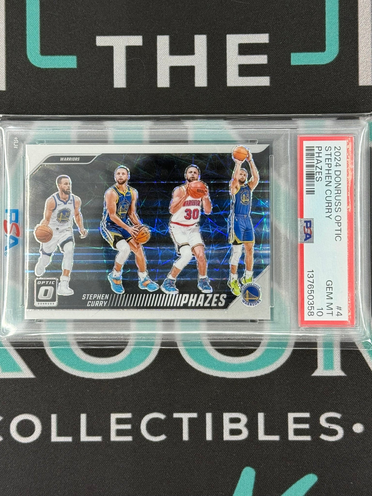 2024 Optic Stephen Curry Phazes PSA 10