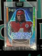 2023 Select Rashee Rice Neon Icons Rookie Card