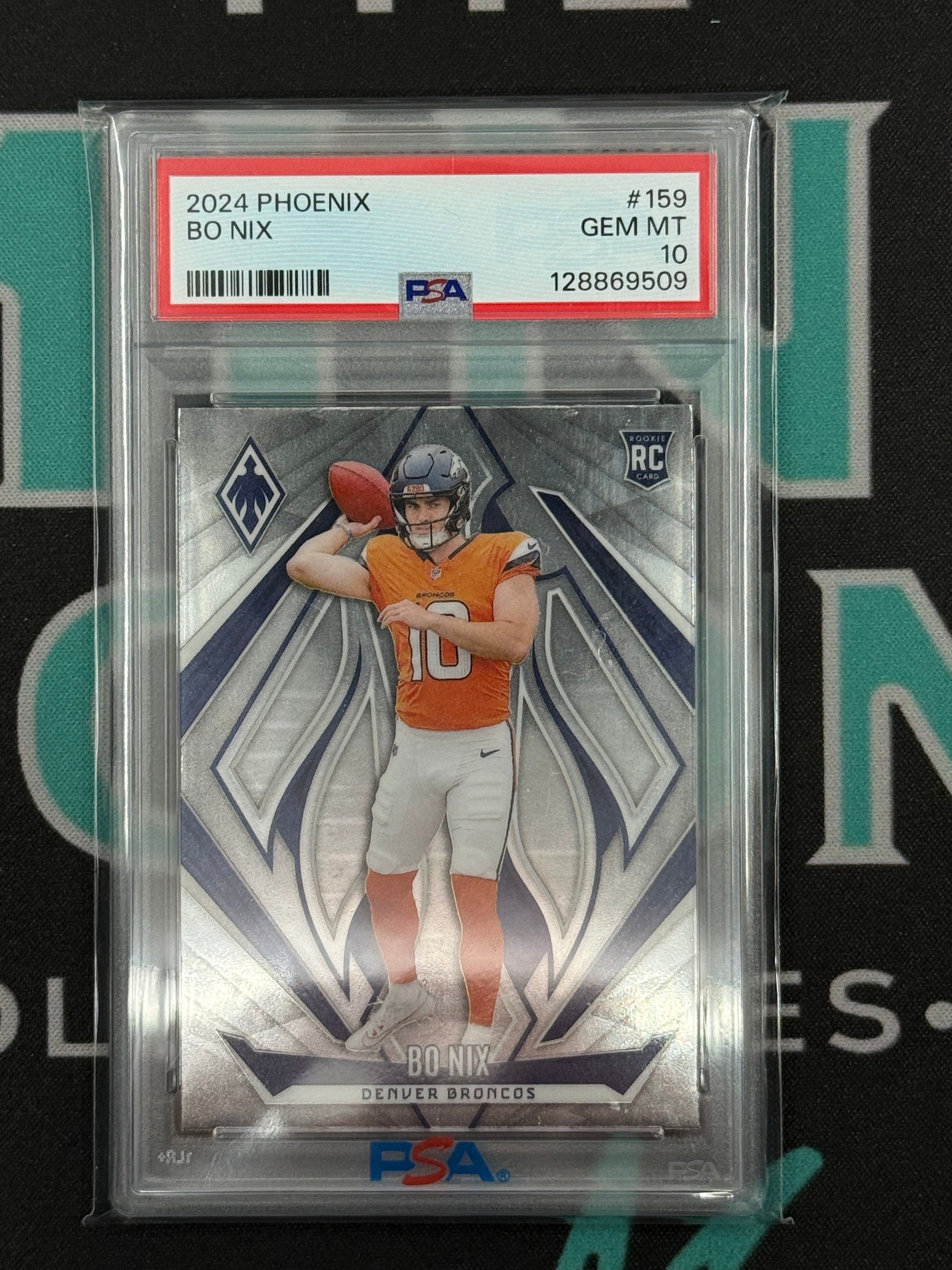 2024 Phoenix Bo Nix Rookie Card PSA 10