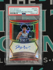 2024 Select Jaylen Wells Rookie Signature Red Prizm /99 PSA 9