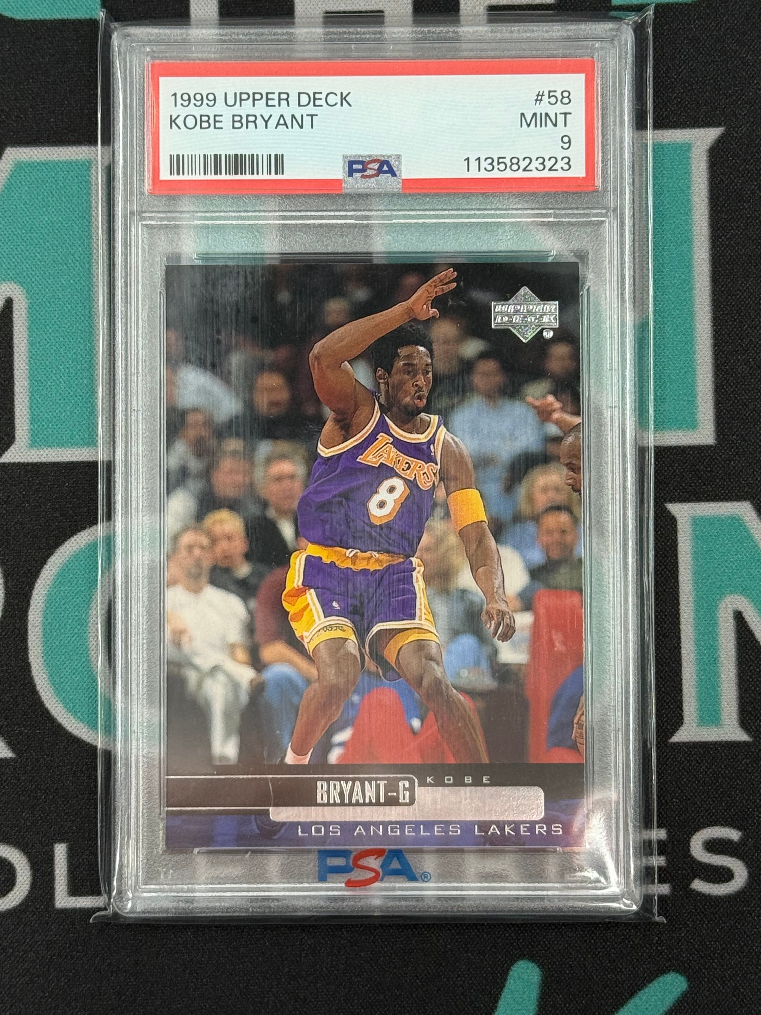 1999 Upper Deck Kobe Bryant  PSA 9