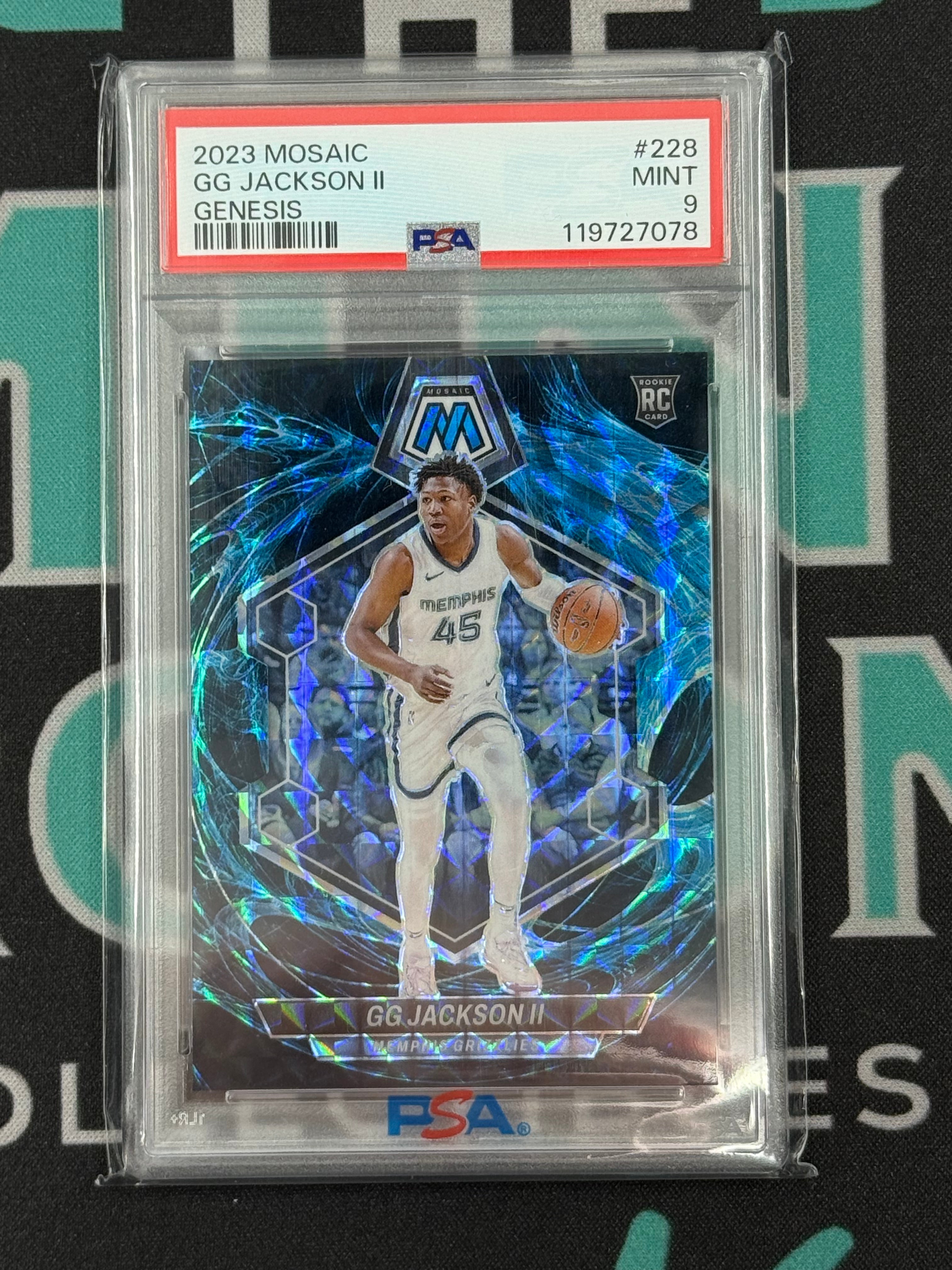 2023 Mosaic GG Jackson II Genesis Rookie Card PSA 9