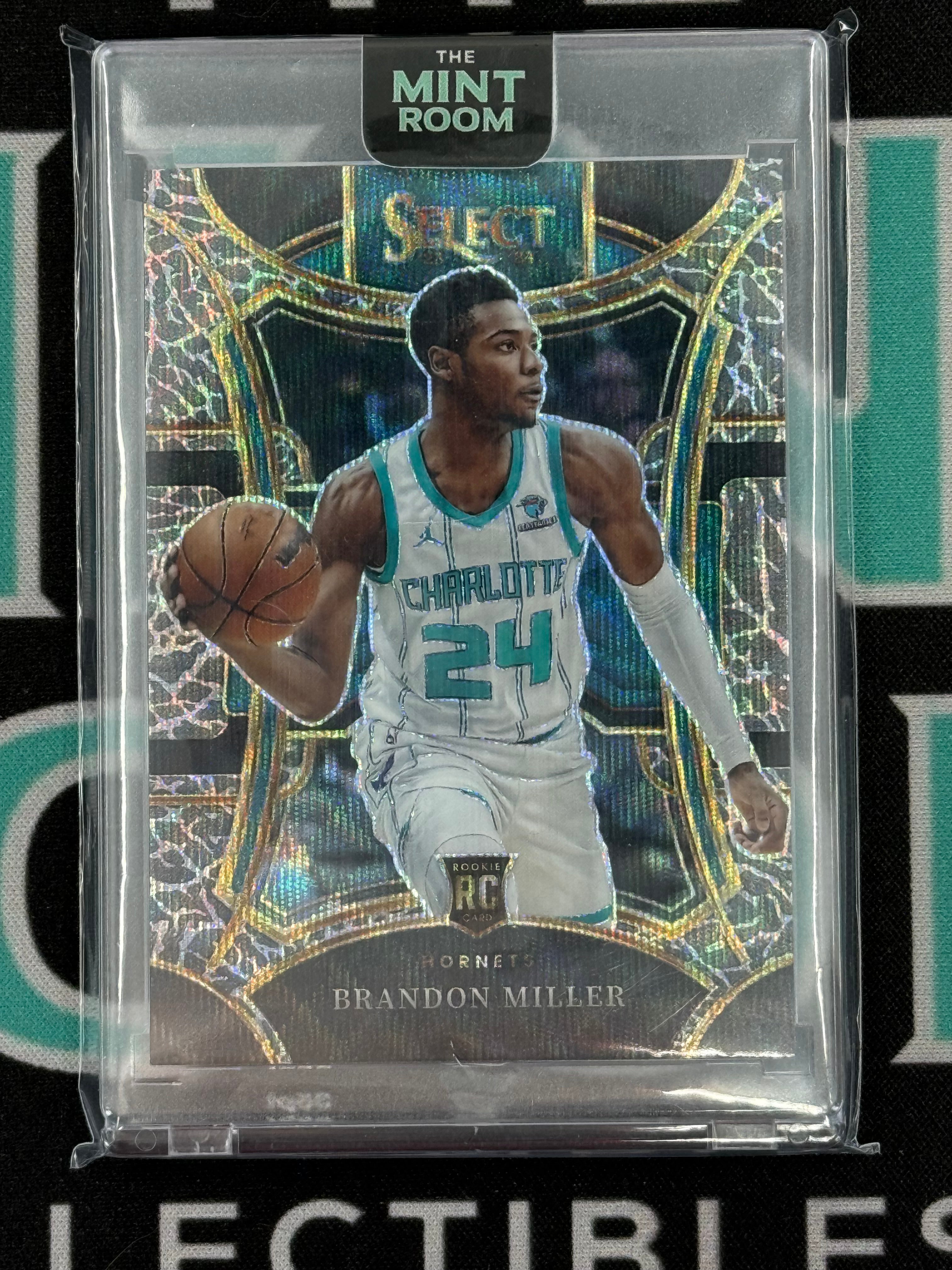 2023-24 Select Brandon Miller Elephant Print Rookie Card