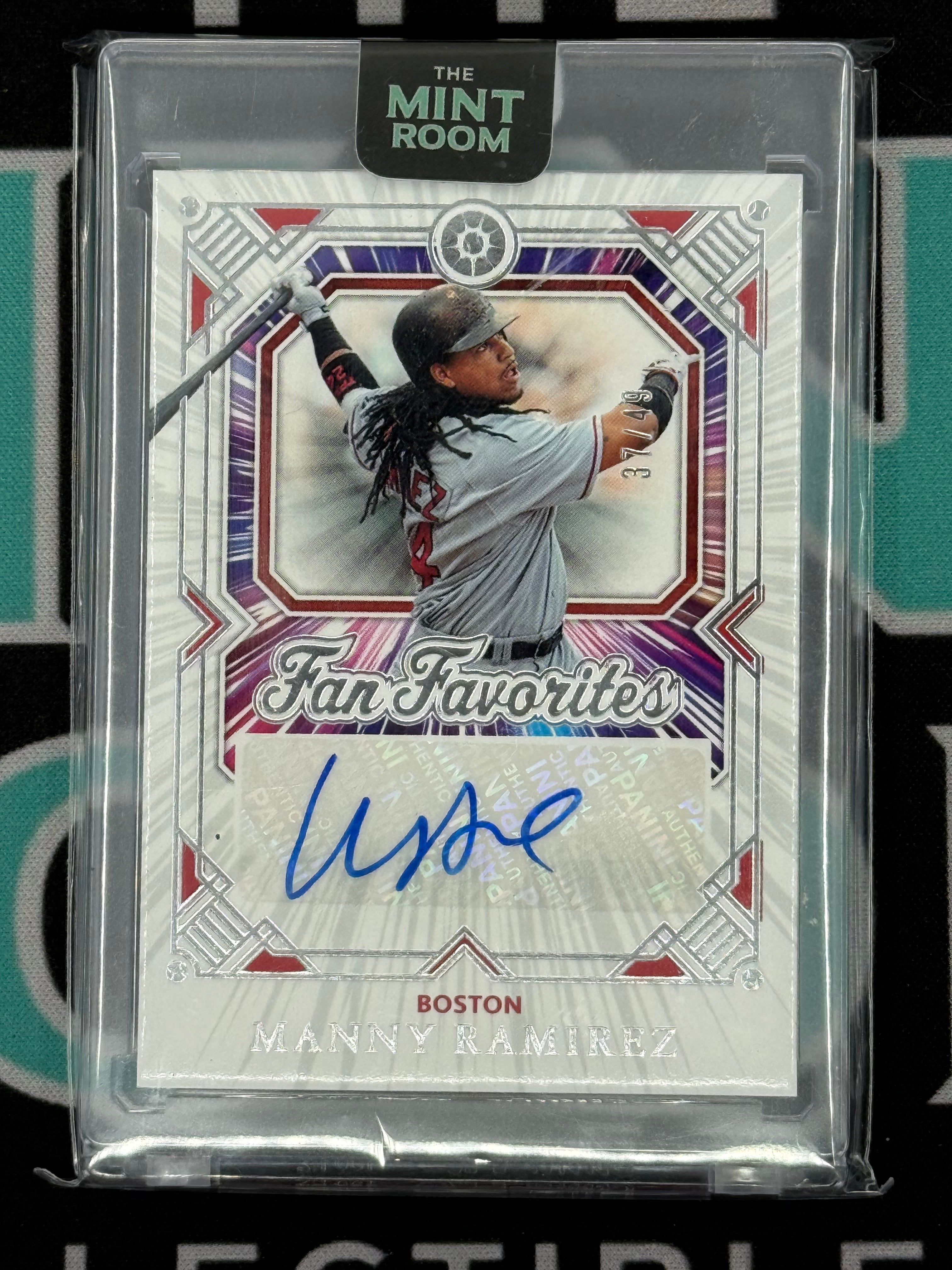 2025 Fan Favorites Manny Ramirez Autograph /49
