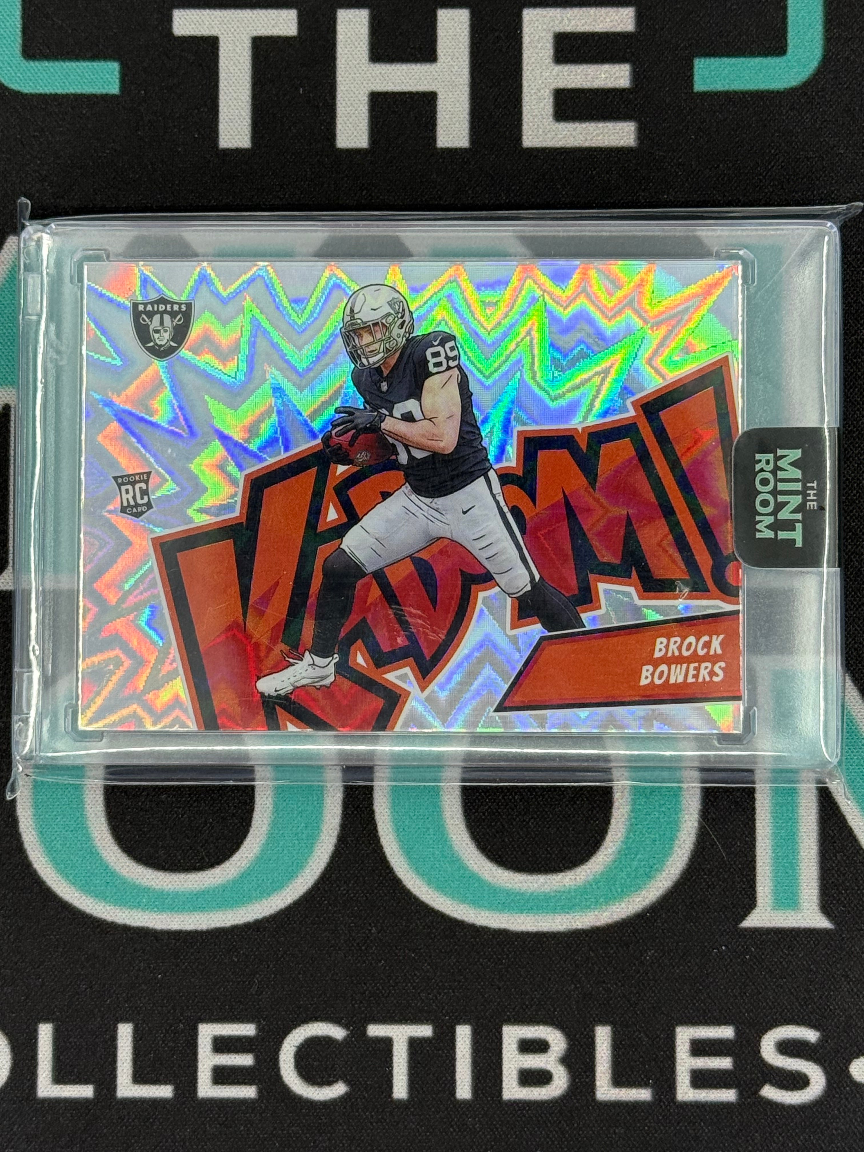 2024 Absolute Kaboom! Brock Bowers Horizontal Rookie Card