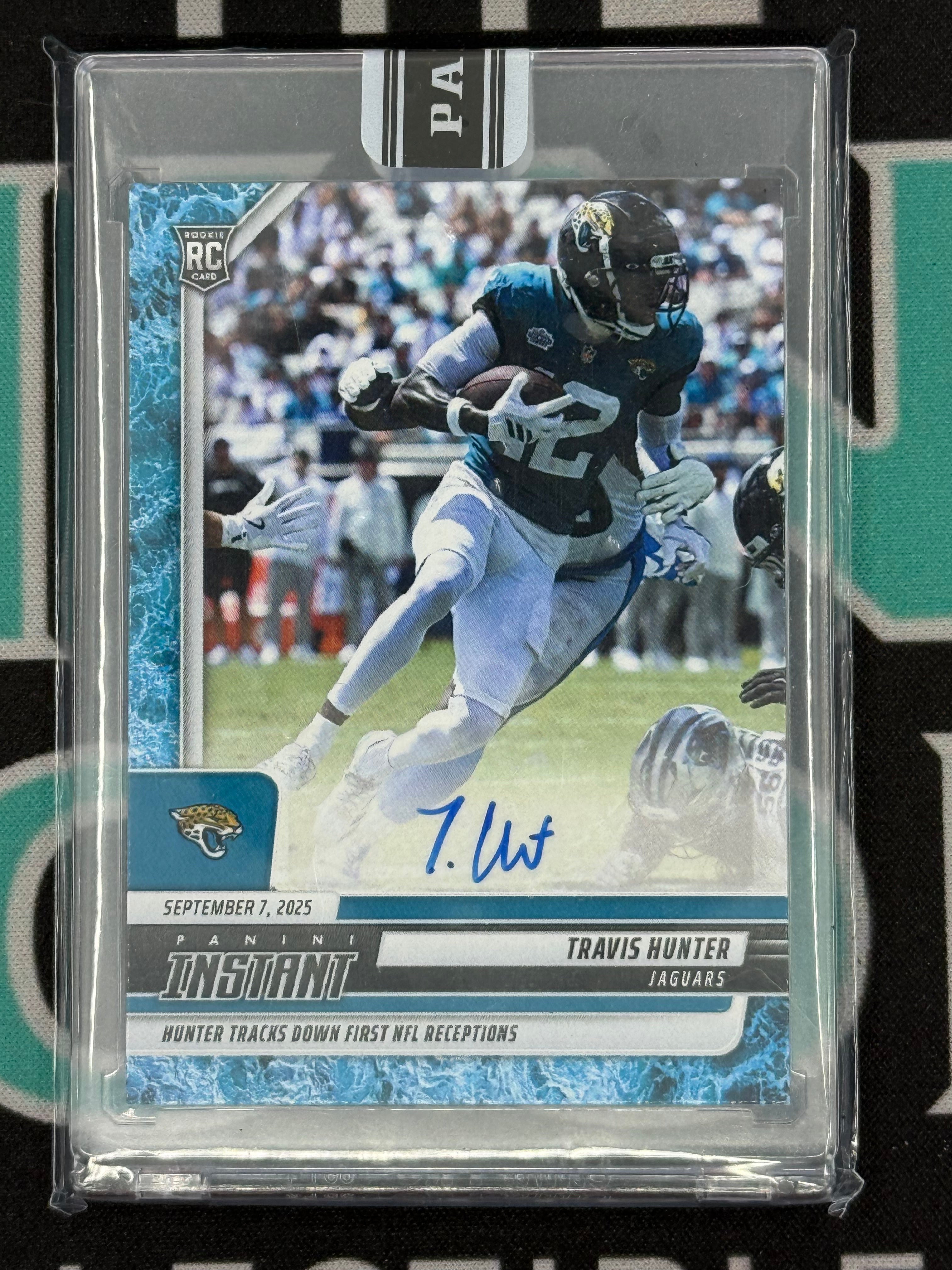 2025 Instant Travis Hunter On Card Rookie Autograph /10