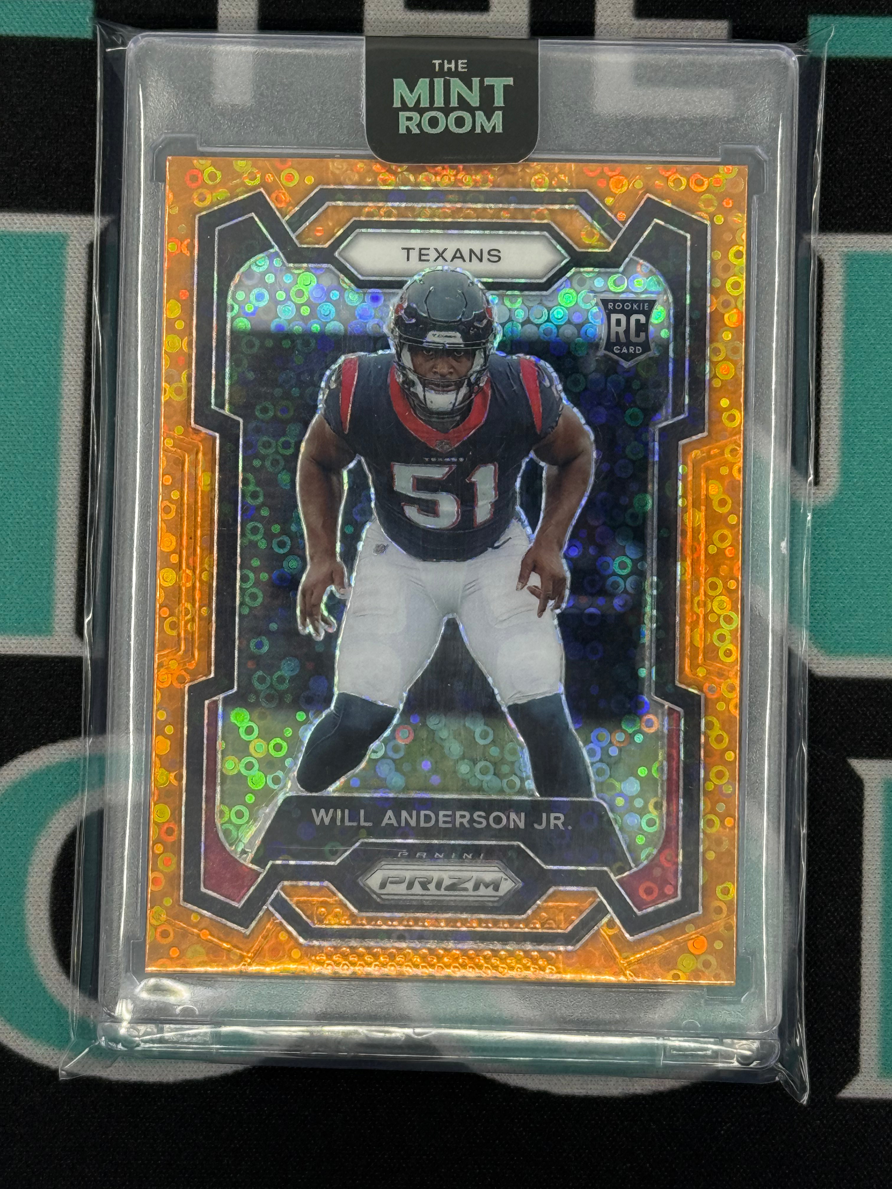 2023 Prizm Will Anderson Jr. Orange Disco
