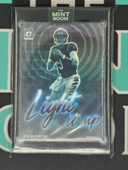 2022 Optic Joe Burrow Light It Up Black Pandora /25
