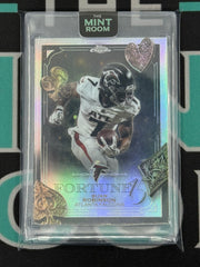 2025 Topps Chrome Bijan Robinson Fortune Refractor